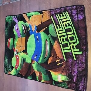 Teenage Mutant Ninja Turtles, 57" X 41" Poly Plush Blanket - Turtle Trouble